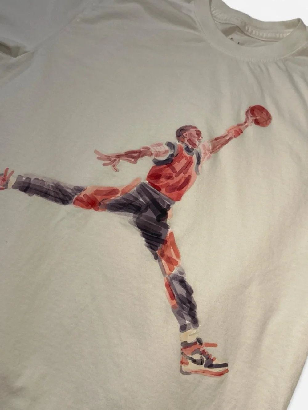 Nike Air Jordan Watercolor Jumpman Mens Small